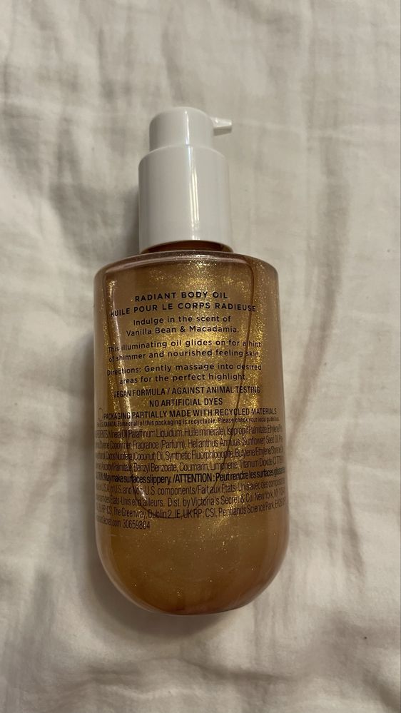 ОРИГИНАЛ Victoria’s Secret Vanilla Bean&Macadamia Body Oil