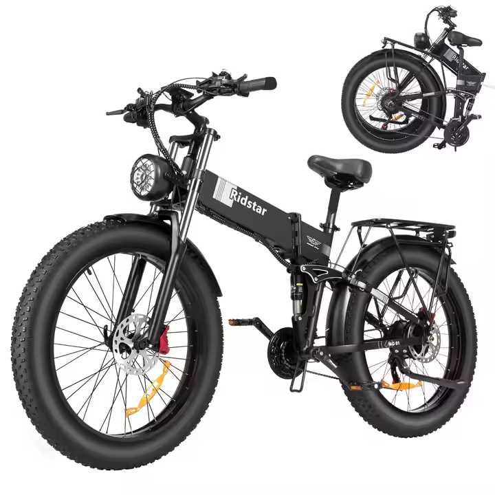 Електрически велосипед Ridstar H26PRO – 1500W, 48V, 20Ah, 26 инча