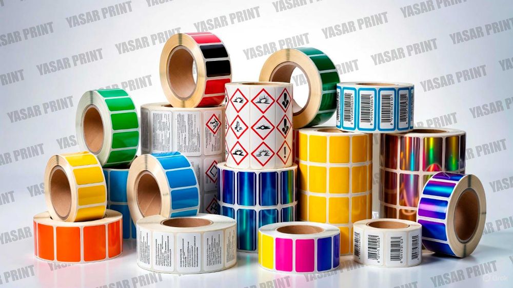 Этикетка Самоклейка. Этикетки Самоклейки В Рулонах
