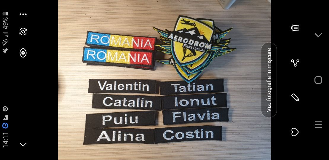 Patch-uri nominale si alte modele personalizate