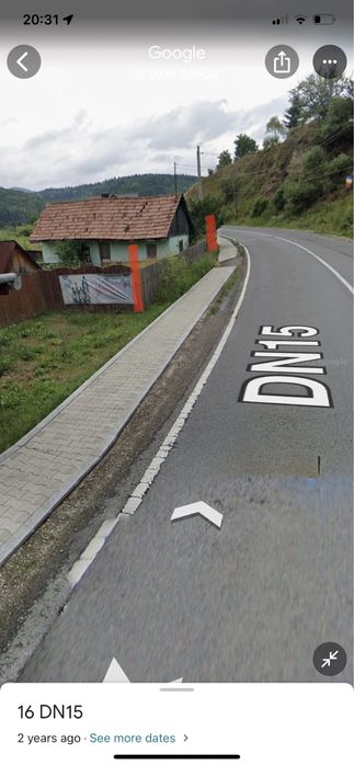 Teren cu casa nelocuibila