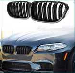 Grile Duble Negru Lucios BMW E90 E70 E71 F30 F32 F10 E60