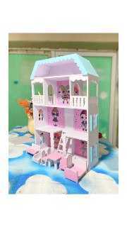 Кукольный домик для ЛОЛ и Барби. Кукольный дом Алматы