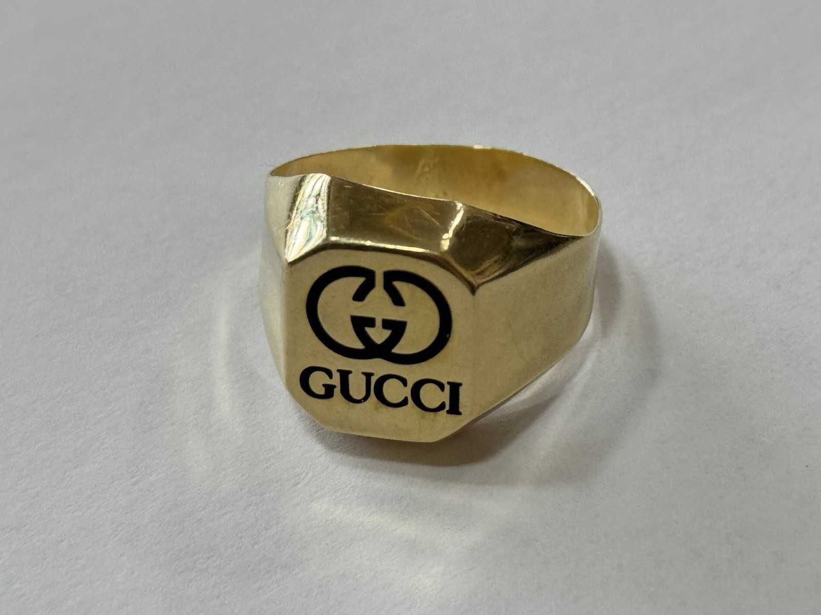 Златен пръстен Gucci - 14К (6.16гр)