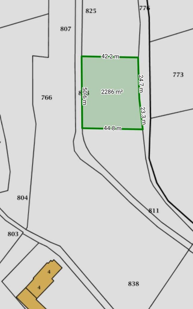 Продава се Парцел в Разград, Промишлена зона - Изток - 2285 кв.м за 27 €/кв.м - Снимка #2