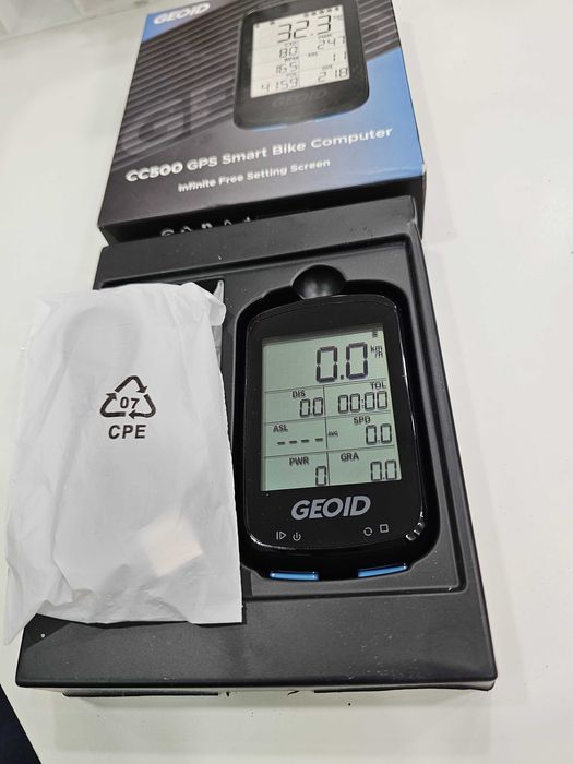GEOID CC500 – GPS велосипеден компютър с многофункционален дисплей