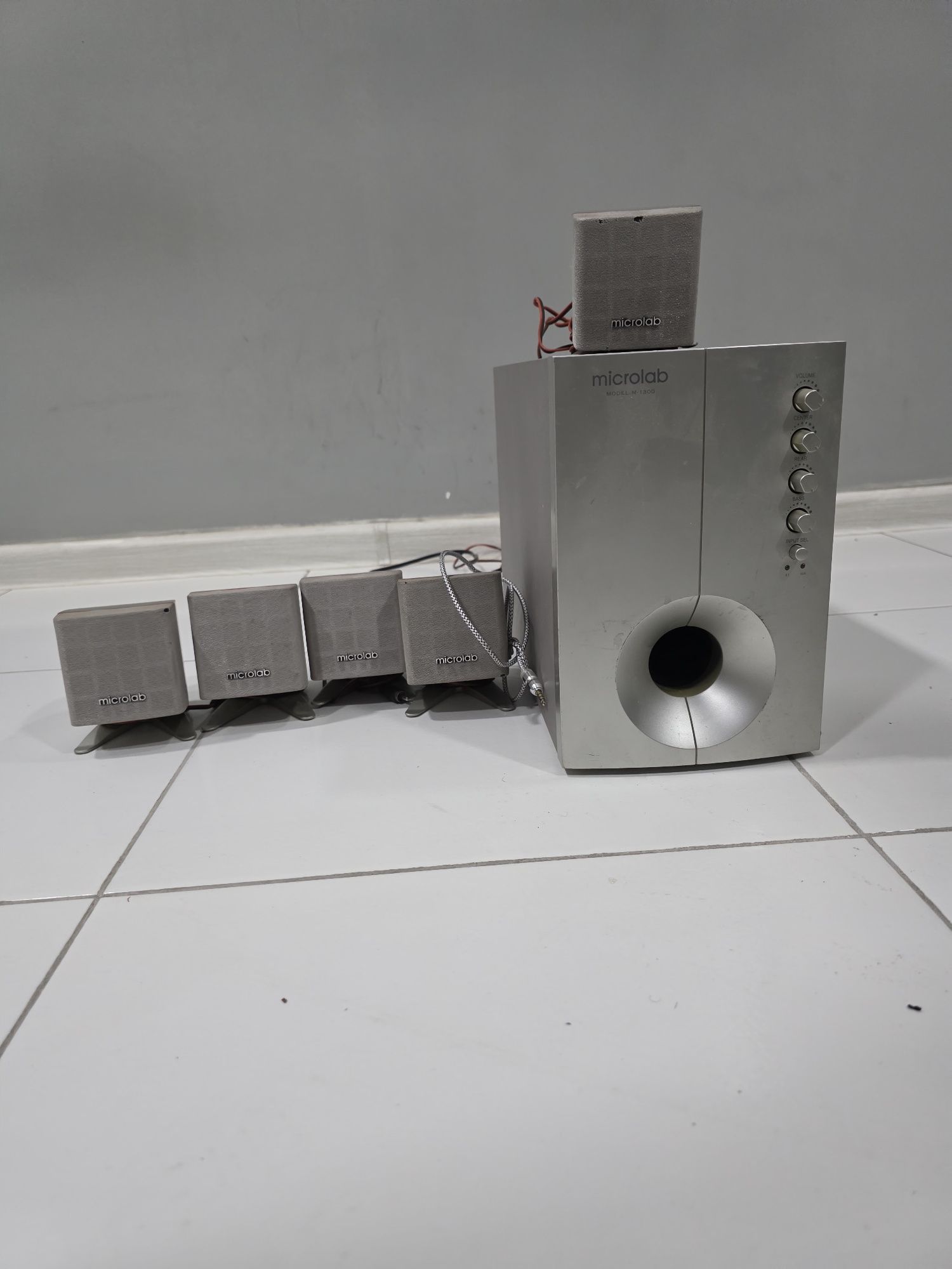 microlab 5.1 домашние кинотеатр