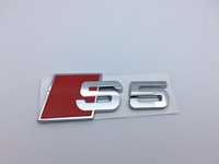 Emblema Audi S5 spate crom