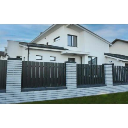 Construim garduri si porti din sipca metalica, panouri stil jaluzele,