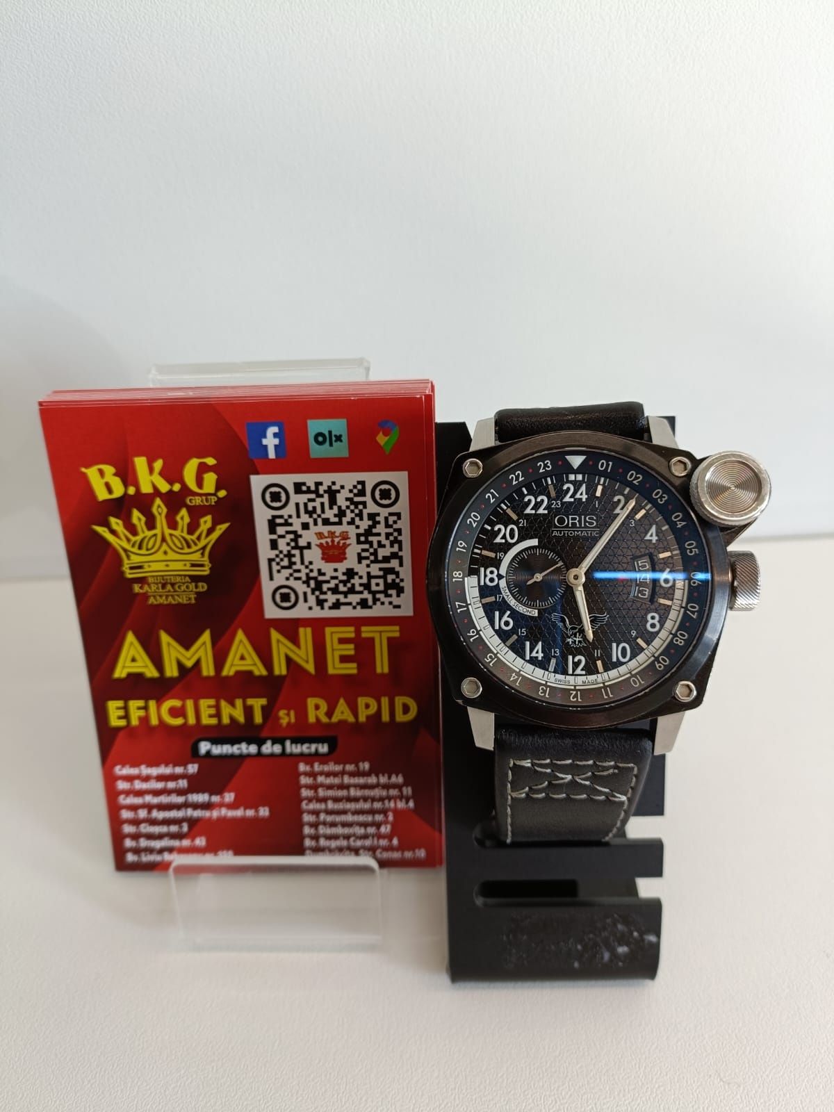 Ceas Oris BC4 Blue Eagles Amanet BKG