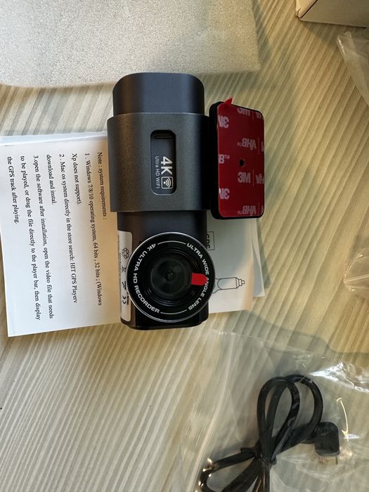 Camera de bord 4k dual si gps/wifi