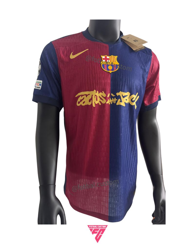 Tricou FC Barcelona Customizabil Home/Away 24/25 Player Edition