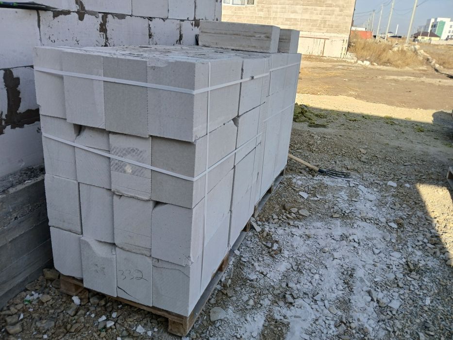 Газаблок автоклавный 1400 тг сауда бар срочно