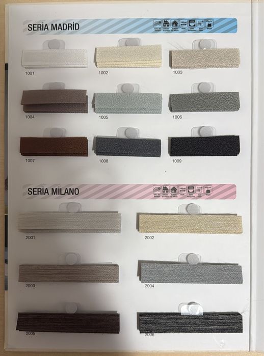 Jaluzele plisate verticale