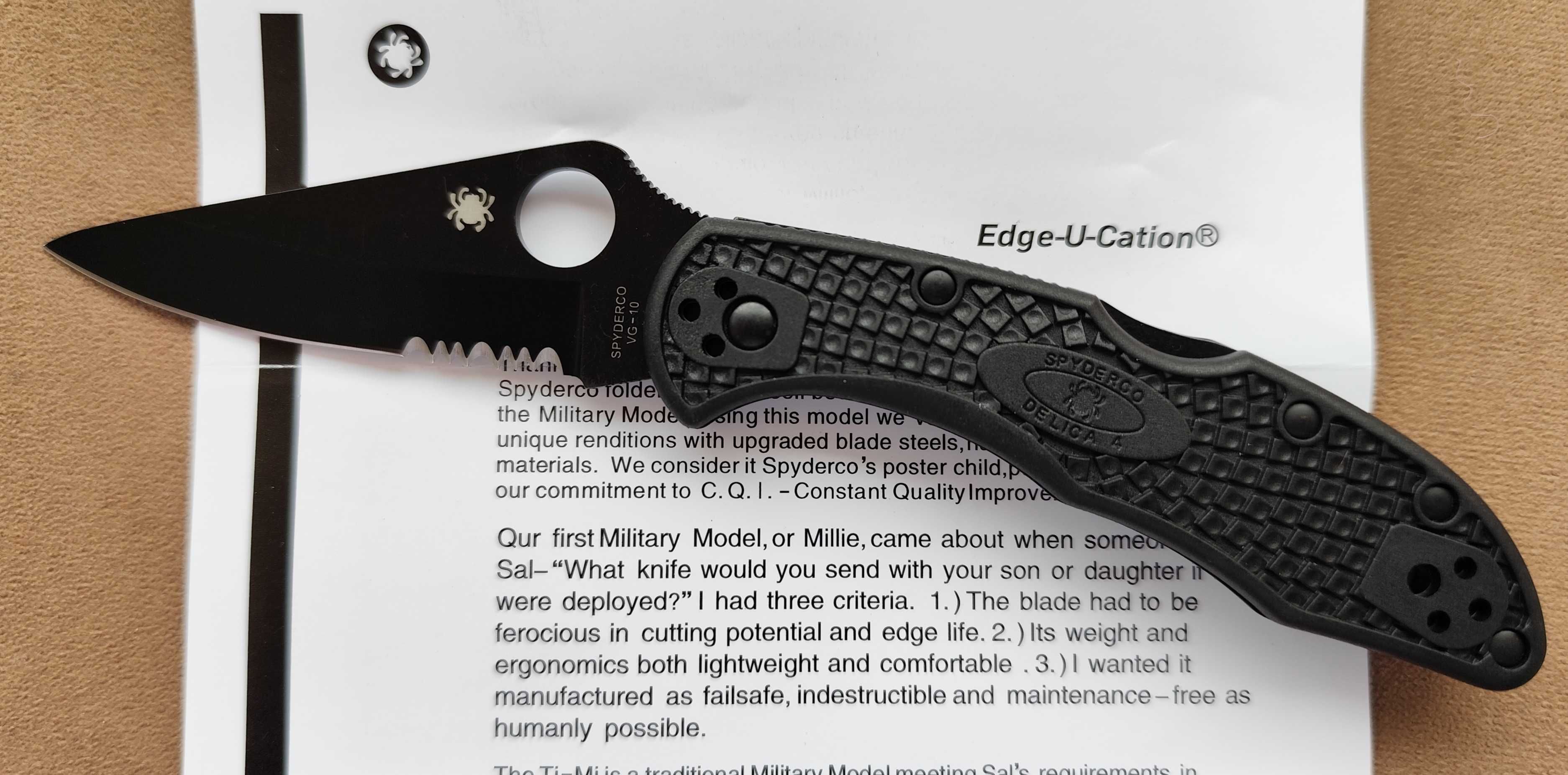 Spyderco Delica 4/ 2 модела /