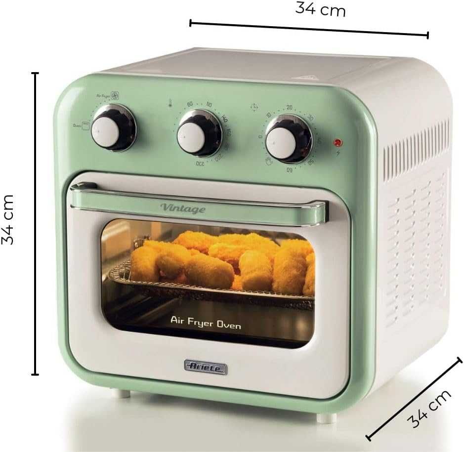 Фурна с горещ въздух Ariete 4632 Vintage 16L Ретро дизайн 1700W