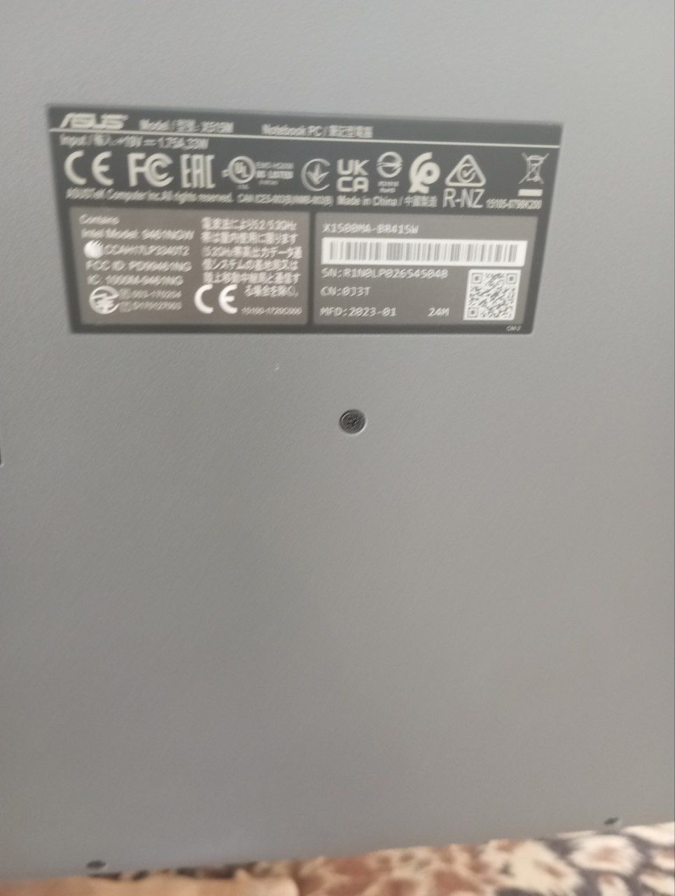 X515MA 165$ sotiladi srochni