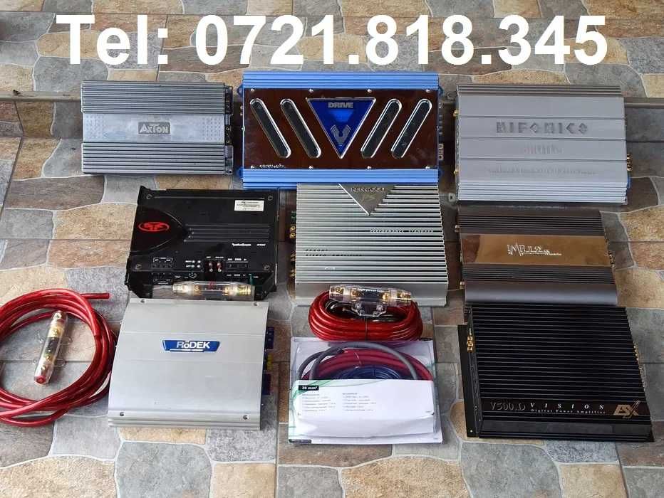 Statie auto / amplificator  auto si subwoofer auto Car Audio