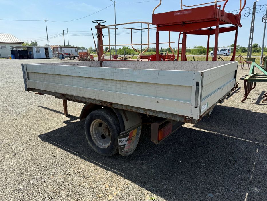 remorca fixa, 1 axa, 3,10m/1,90m, Agrotab Maramures