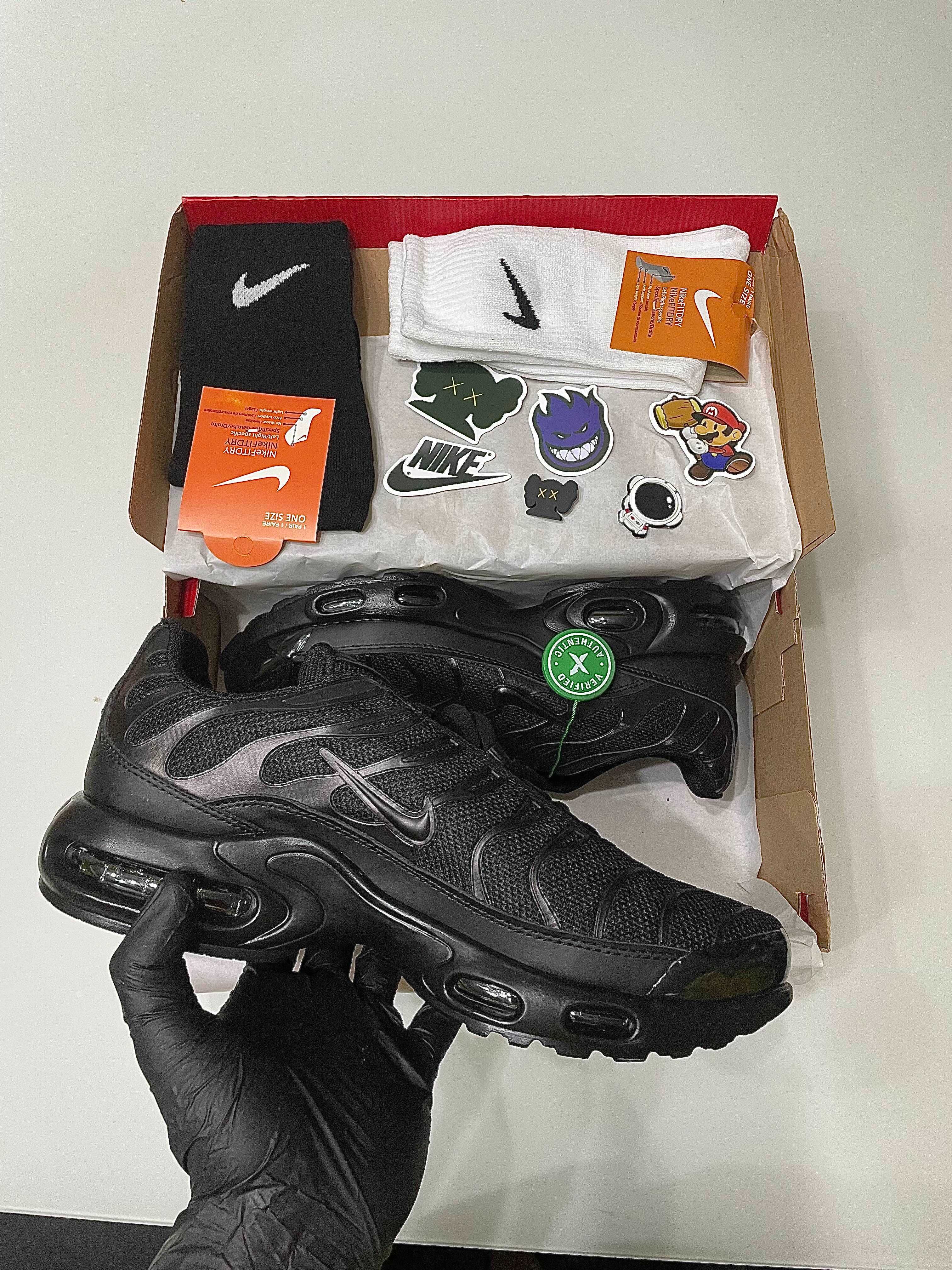 Nike Air Max Plus Tn Triple Black (36-44 номер)