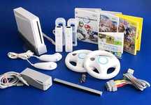Nintendo Wii+HDMI+380 jocuri+2 manete +2 volane Mario,Sonic, NFS