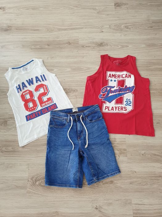 Дънки + 2бр потник