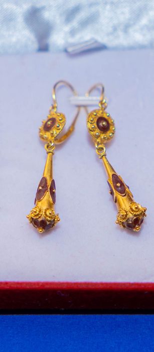 Cercei aur 18k, model unicat 4,01gr