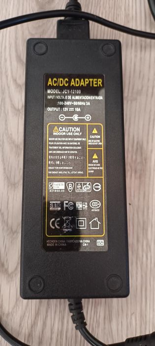 Vand AC/DC Adaptor JCY 12100 de 12 V -10A