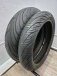 Set anvelope moto 120 70 17 cu 160 60 17 Michelin road 3