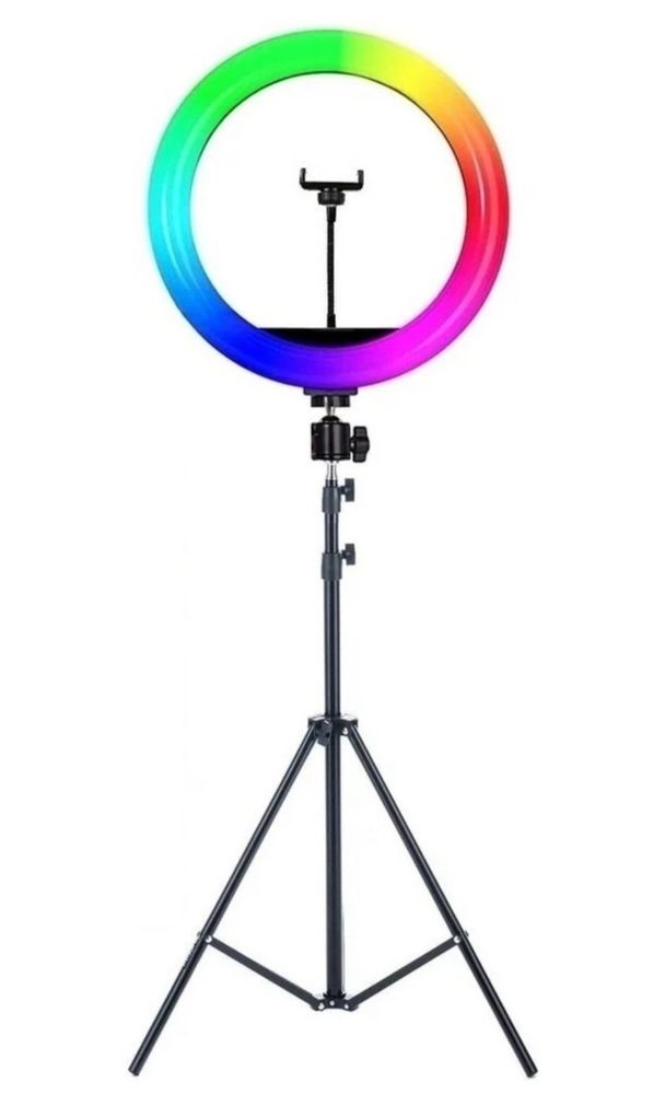 Продам Цветная кольцевая лампа Raygood LED Soft Ring LIGHT MJ-18 RGB