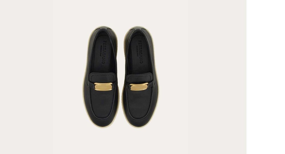 Ferragamo Shoes for Women New VARA buckle slip on 26CM/reducere 50%!