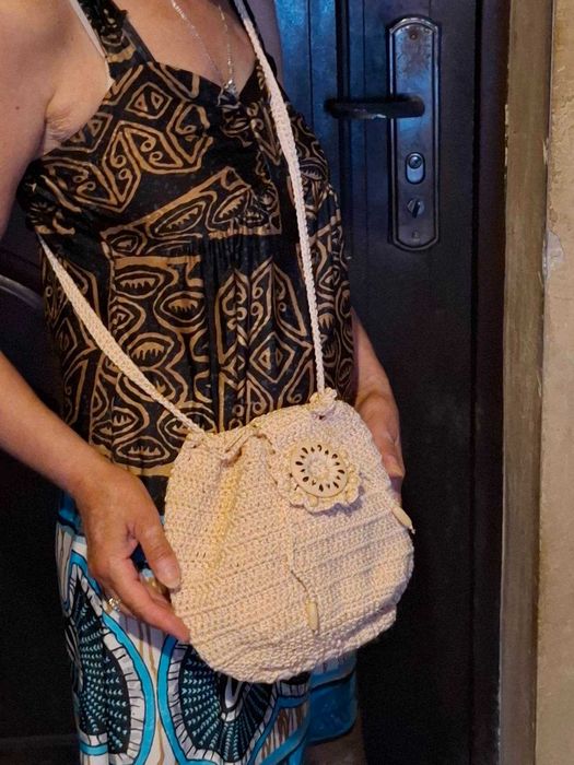 ръчно плетена чанта