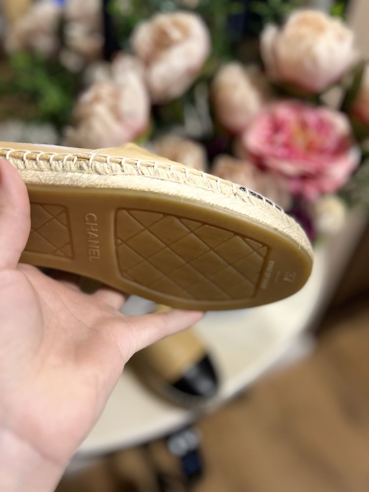 Espadrile Chanel 37 noi