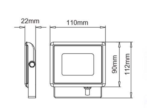 10W LED Прожектор