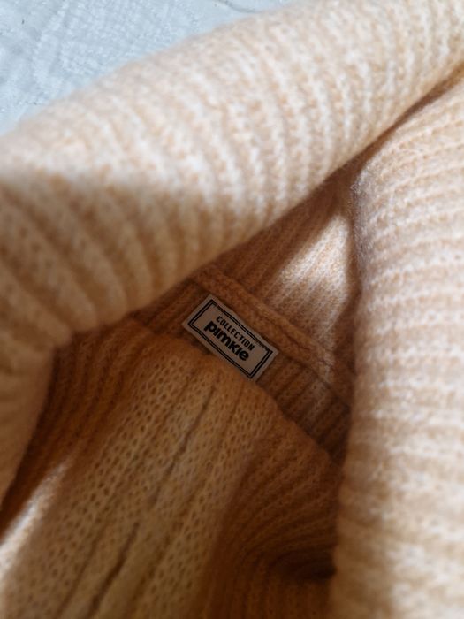 Pulover cu guler si fermoar