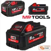Акумулаторни батерии Milwaukee M18 HB12/12Ah и M18 HB8/8Ah