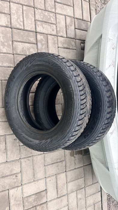 Корейские зимние шины NEXEN, 2 шт