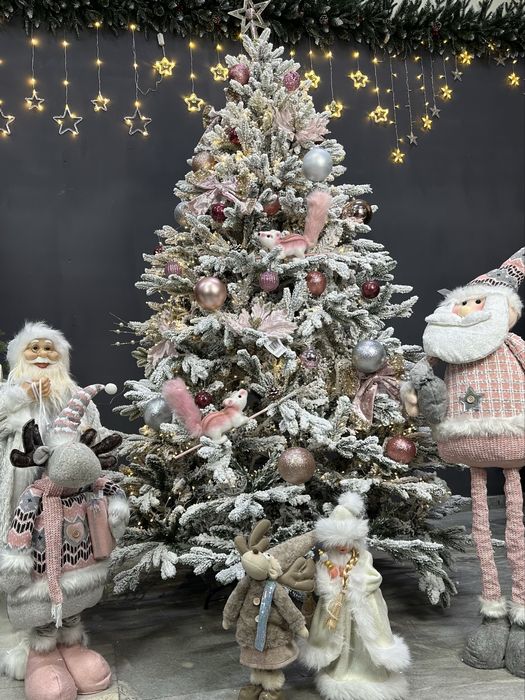 Исскуственные заснеженные елки Люкс Каралина