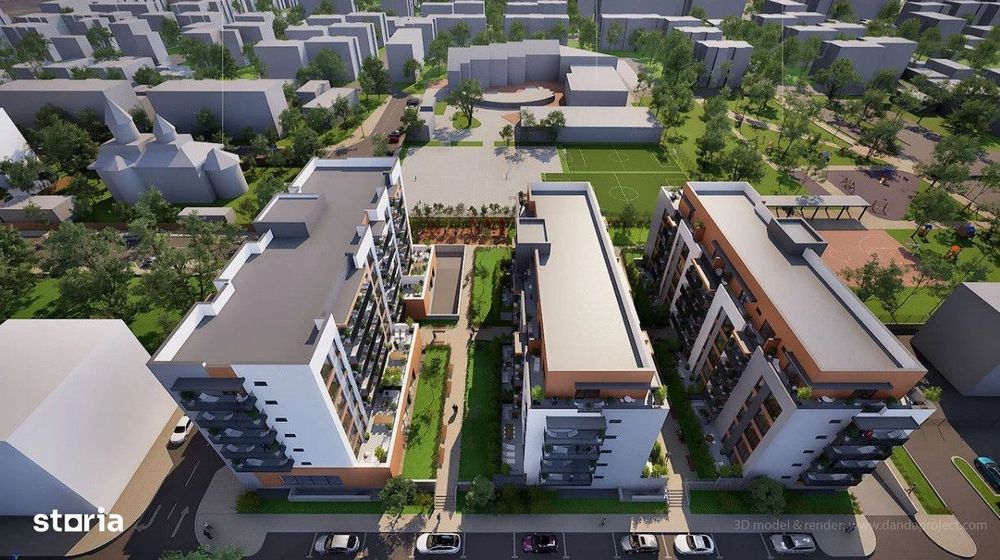 Ansamblu rezidential cu 1,2,3 camere, Intre Lacuri