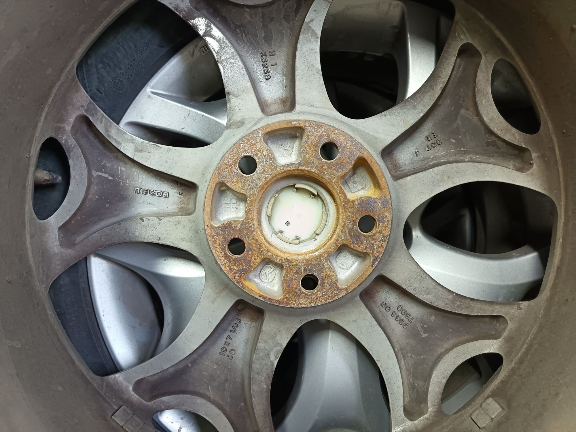 Jante Mazda 19' cu anvelope vara