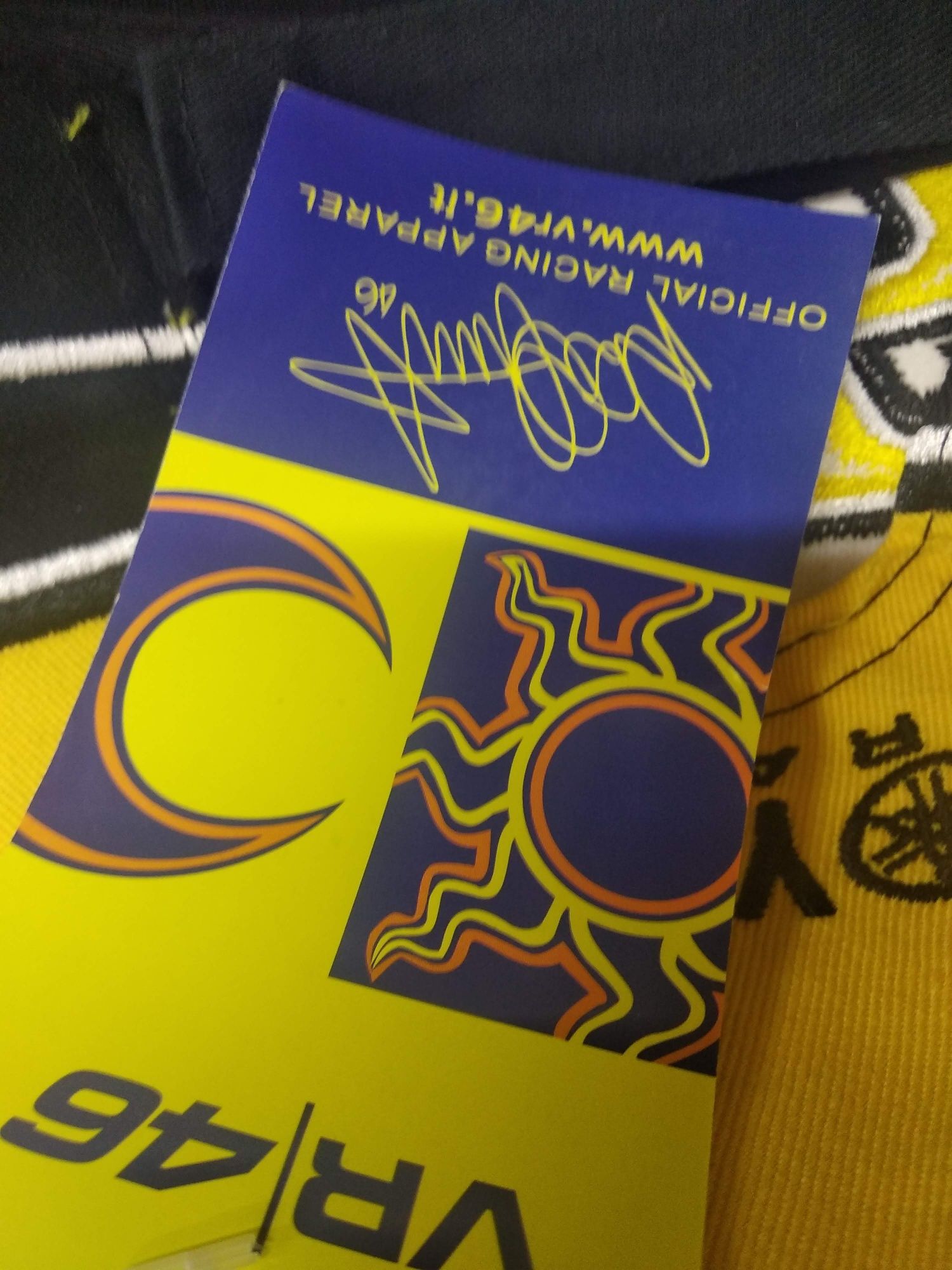 Мото шапка VR46 YAMAHA