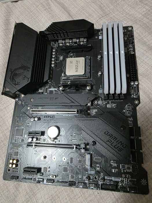 Msi B550 Mpg, 32GB 3600 CL16, 500GB Nvme С ГАРАНЦИЯ