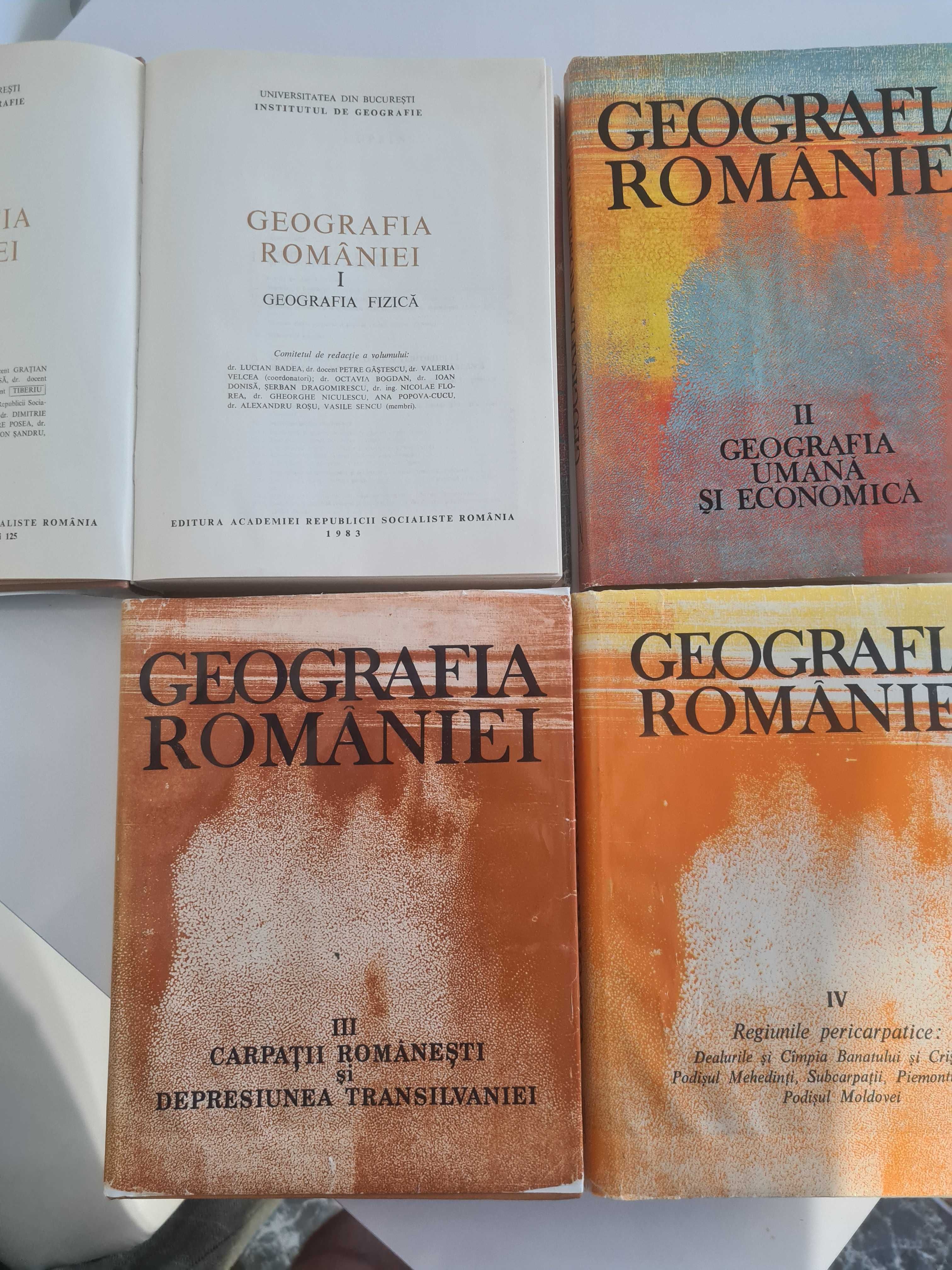 Tratat geografia României (4vol)