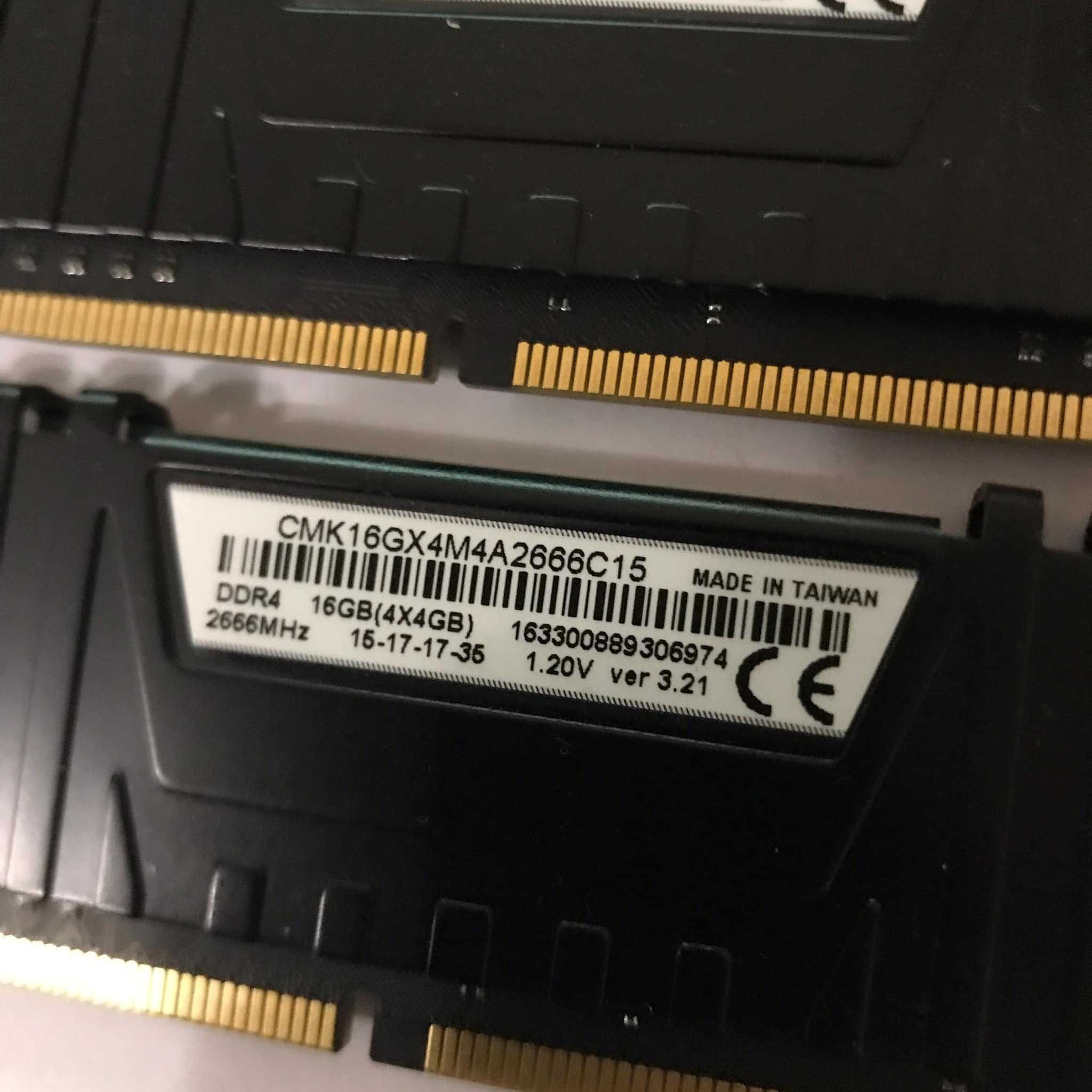 Рам памет Corsair Vengeance DDR4 16gb 2666mhz