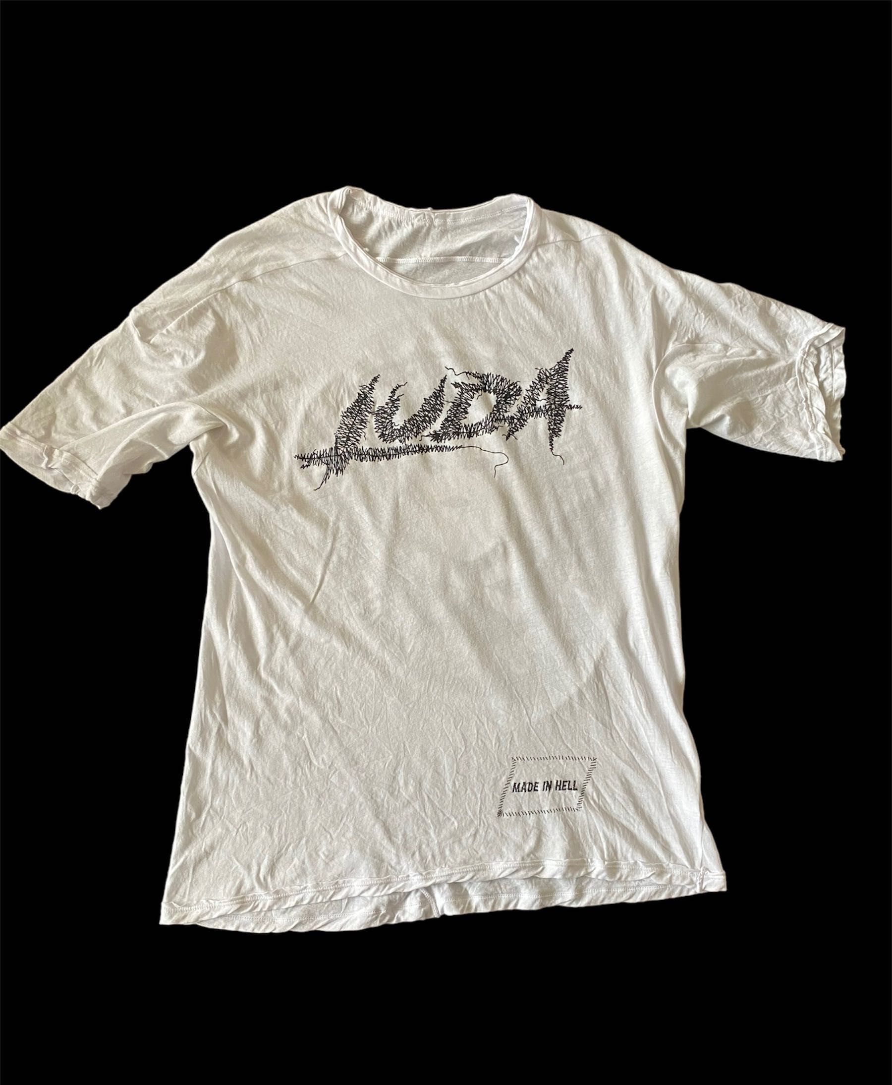 Тениска Luda, тениска Луда, бяла
