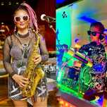 Nunta/botez/cununie cu MisterDJ/MC & Cristina Pavel Solista/Saxofon