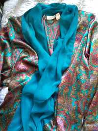 Халат женский атласный, сорочка и платья  х/б разные размеры