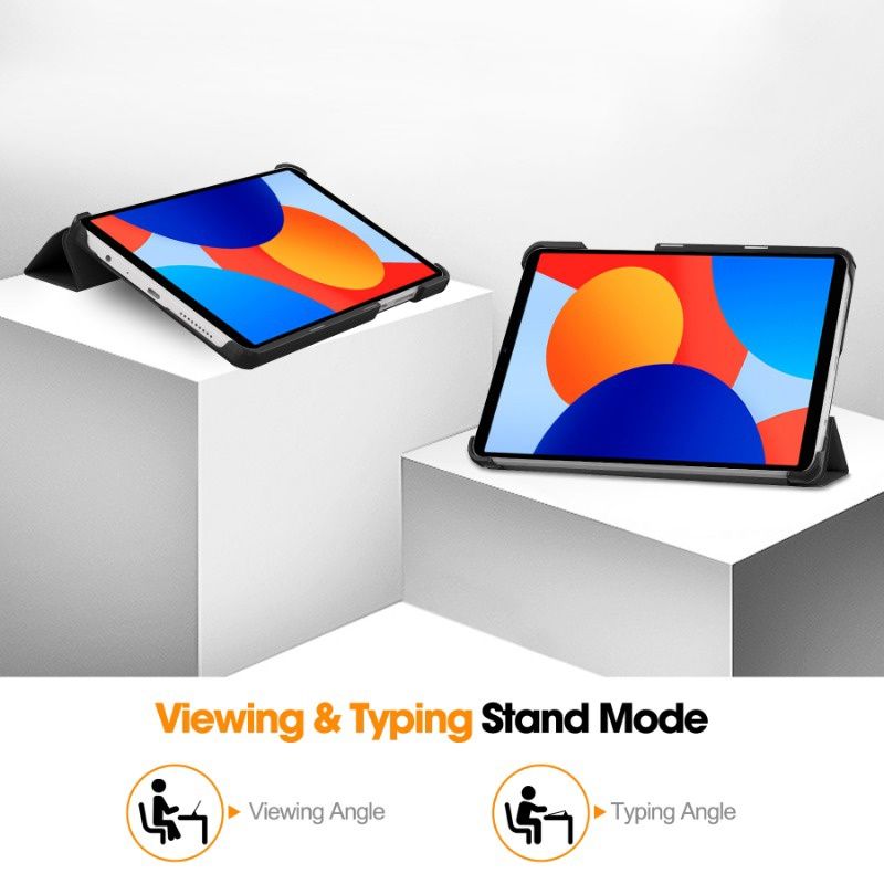 Xiaomi Redmi Pad SE 8.7" 2024 / Pad 7 11.2" / Кожен смарт калъф таблет