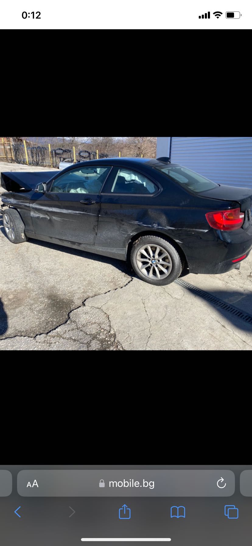 Bmw f22 2.0i на части