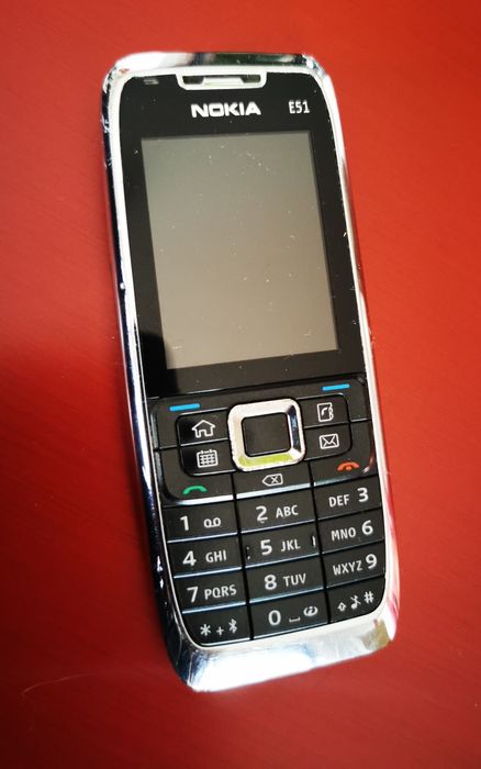 Telefon Nokia E51 made in Finland